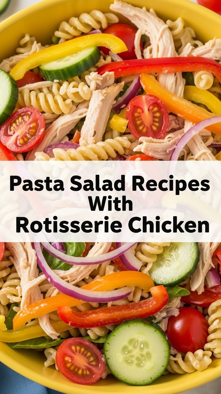 Pasta Salad Recipes With Rotisserie Chicken