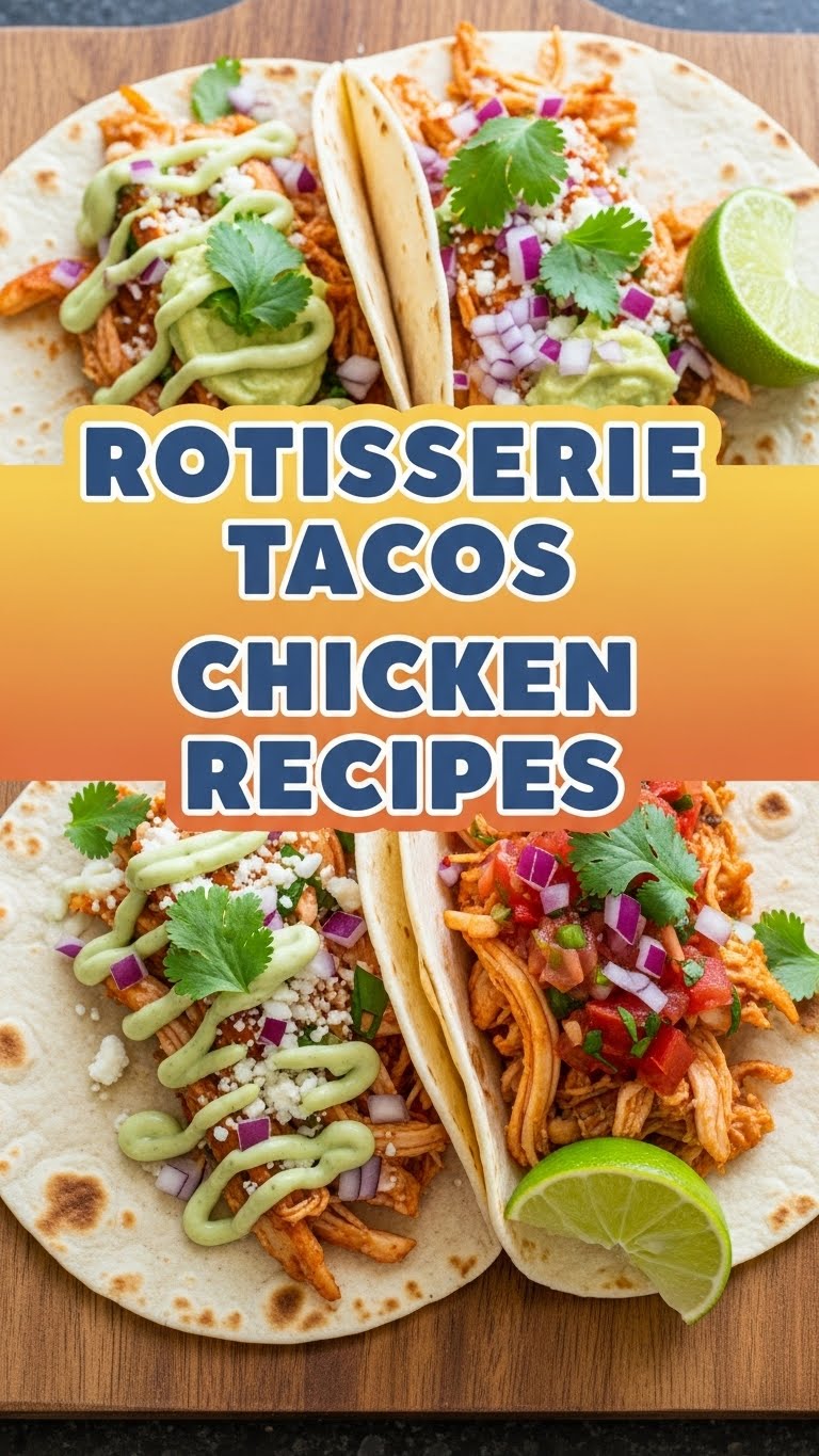 Rotisserie Tacos Chicken Recipes
