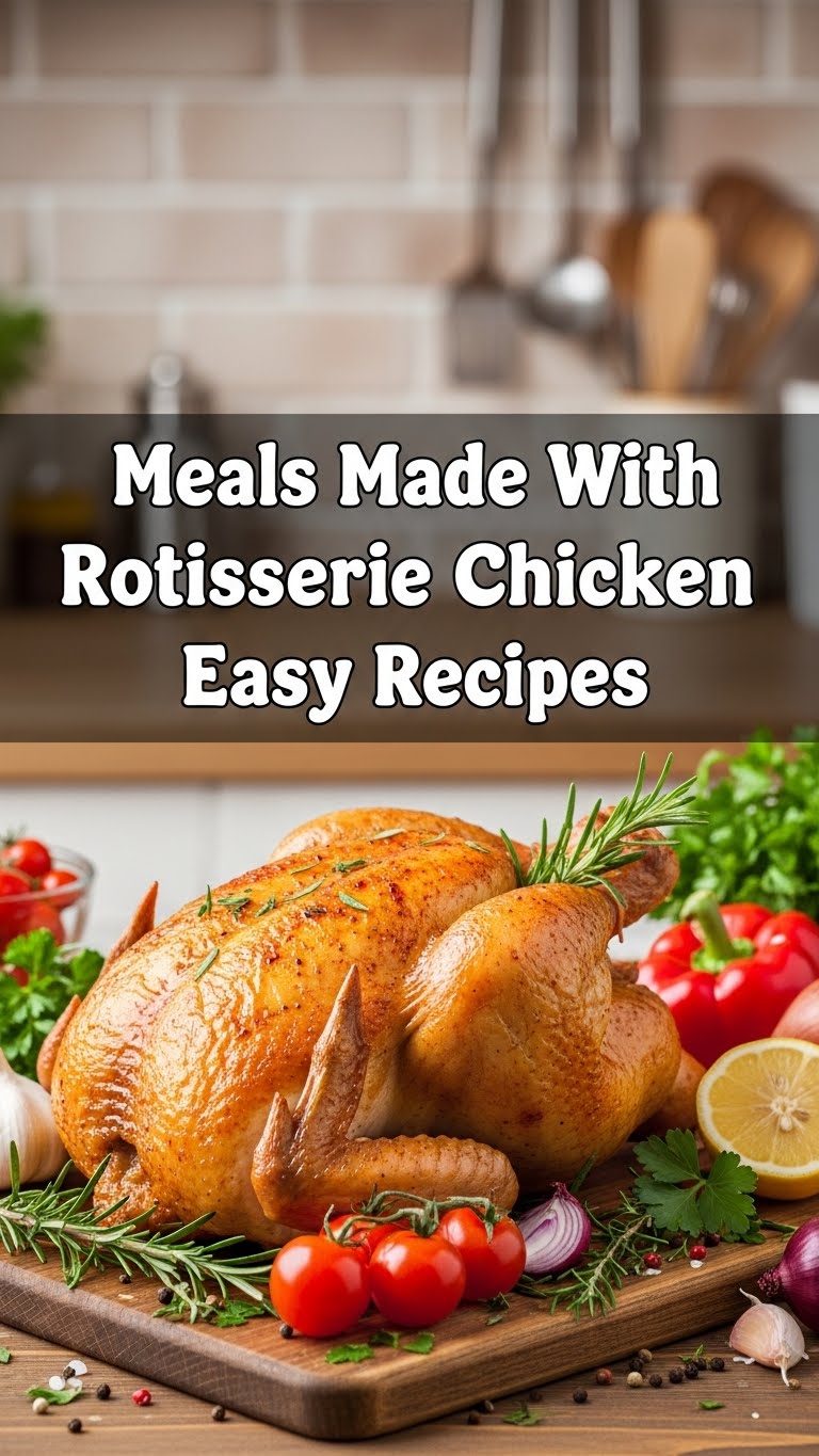Meals Made With Rotisserie Chicken Easy Recipes