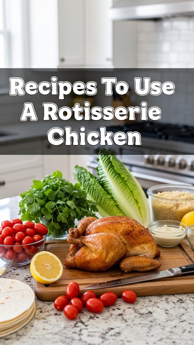 Recipes To Use A Rotisserie Chicken