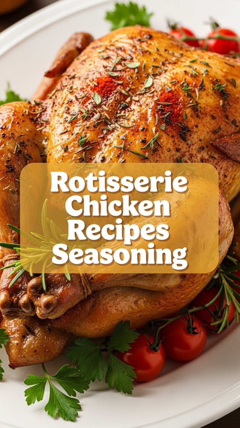Rotisserie Chicken Recipes Seasoning