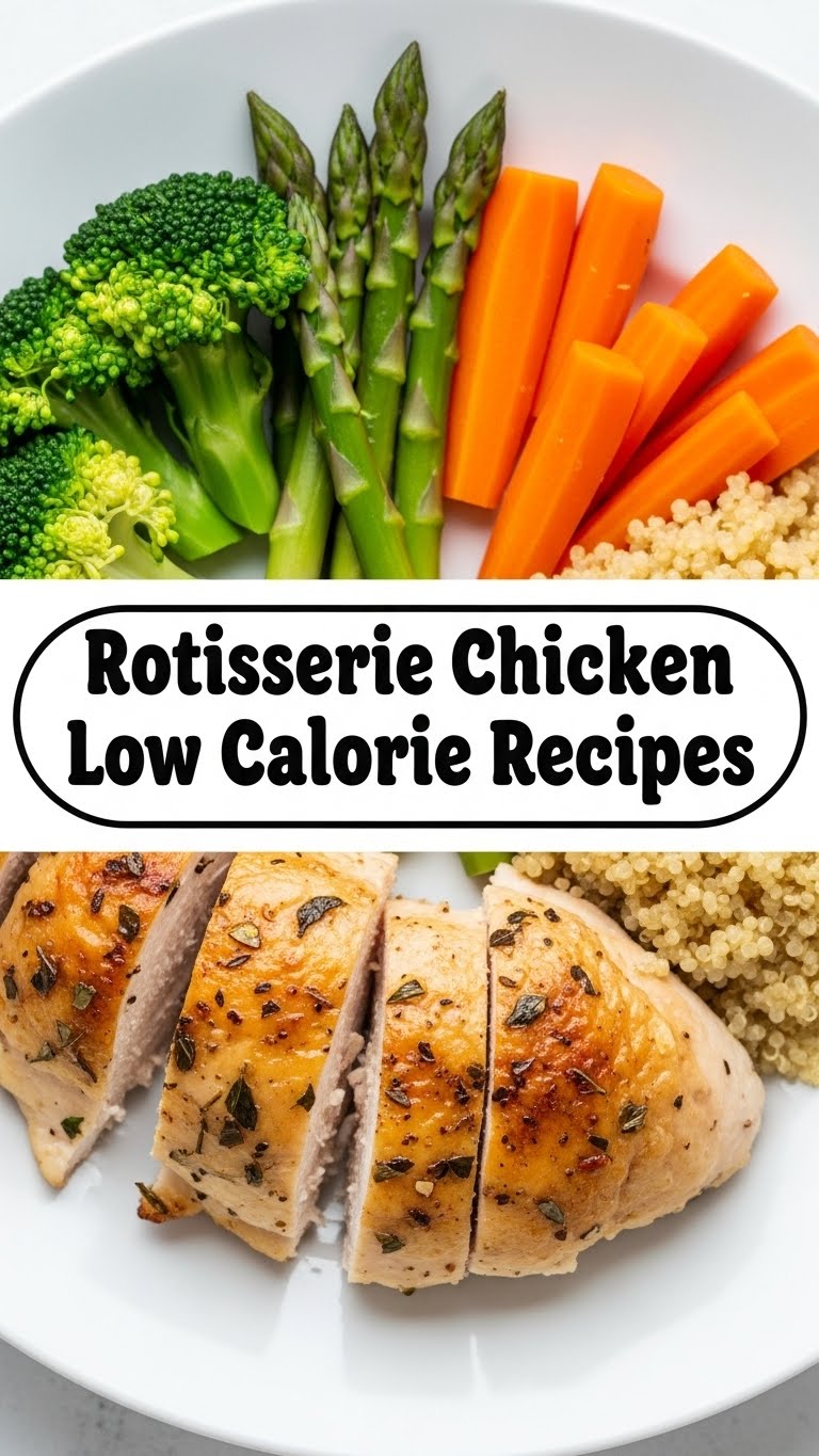 Rotisserie Chicken Low Calorie Recipes