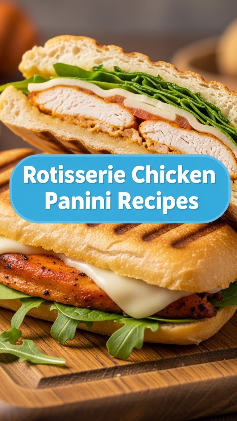 Rotisserie Chicken Panini Recipes