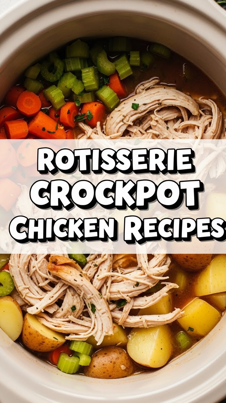 Rotisserie Crockpot Chicken Recipes