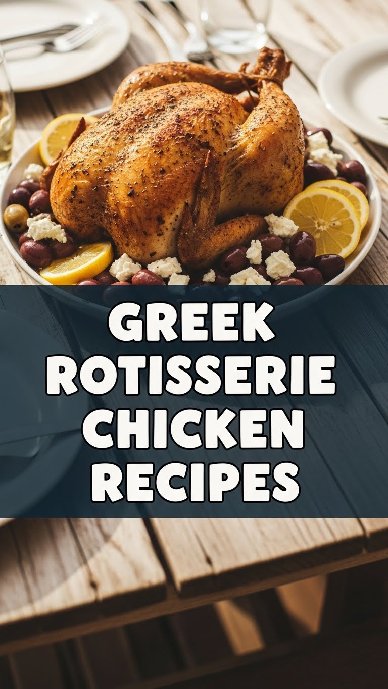 Greek Rotisserie Chicken Recipes