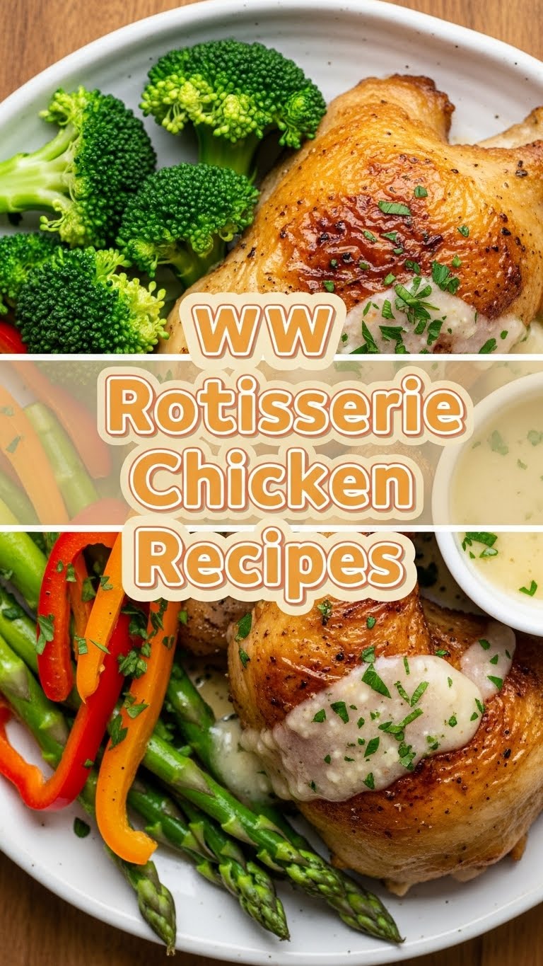 Ww Rotisserie Chicken Recipes