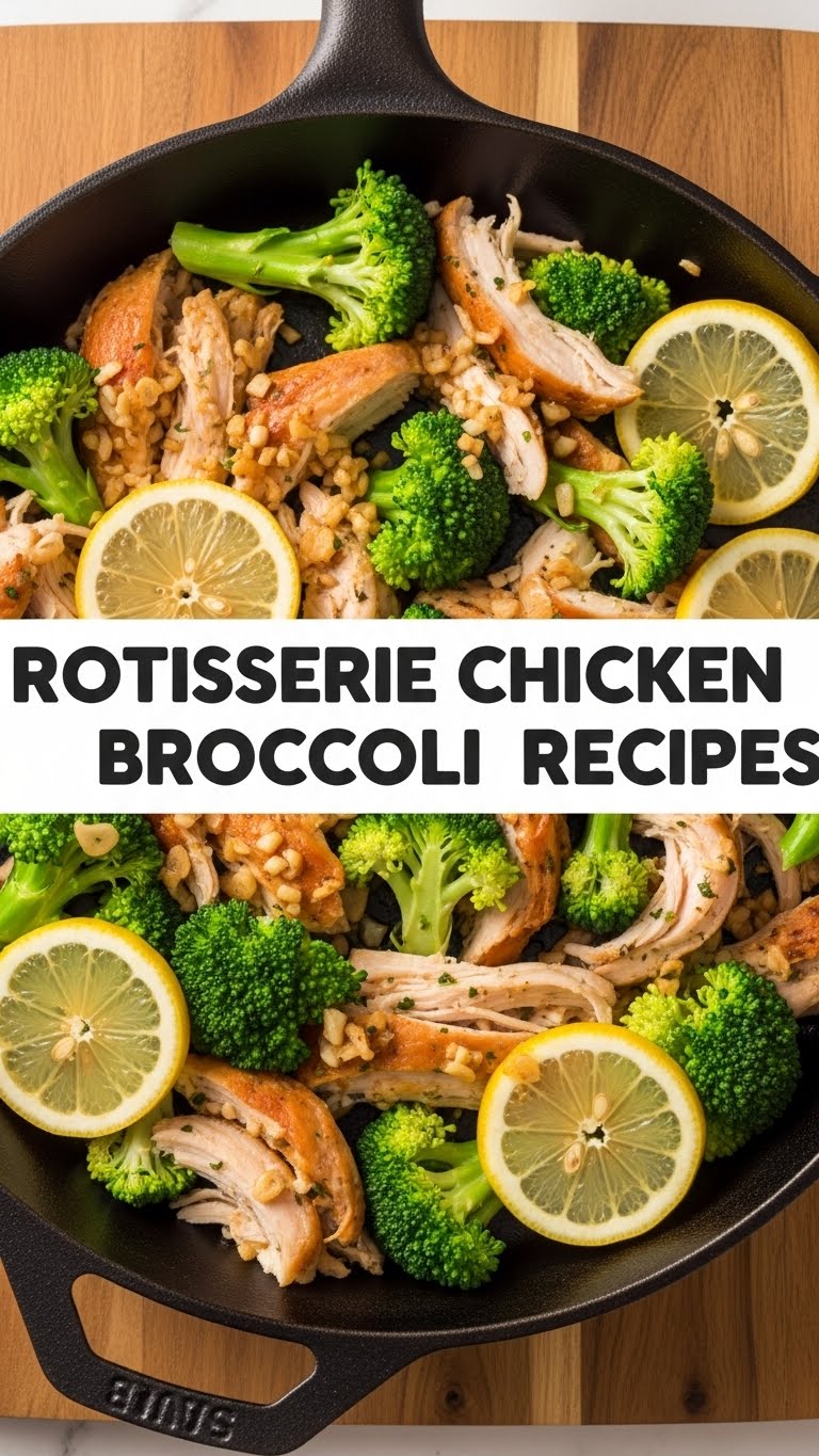 Rotisserie Chicken Broccoli Recipes