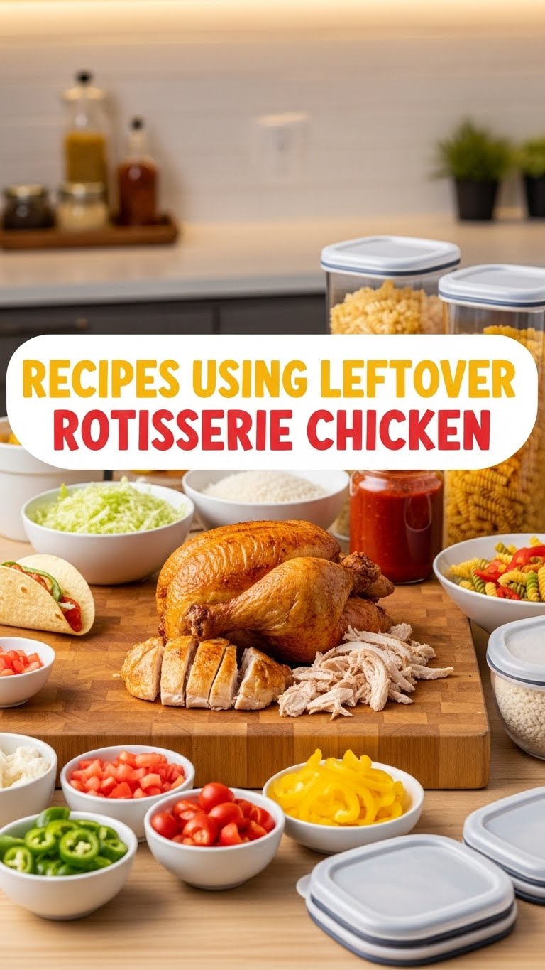 Recipes Using Leftover Rotisserie Chicken