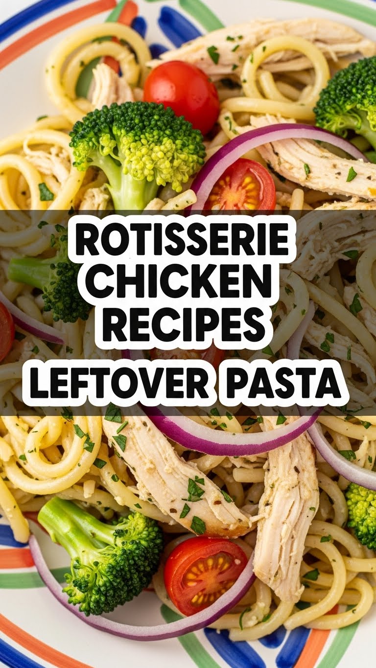 Rotisserie Chicken Recipes Leftover Pasta