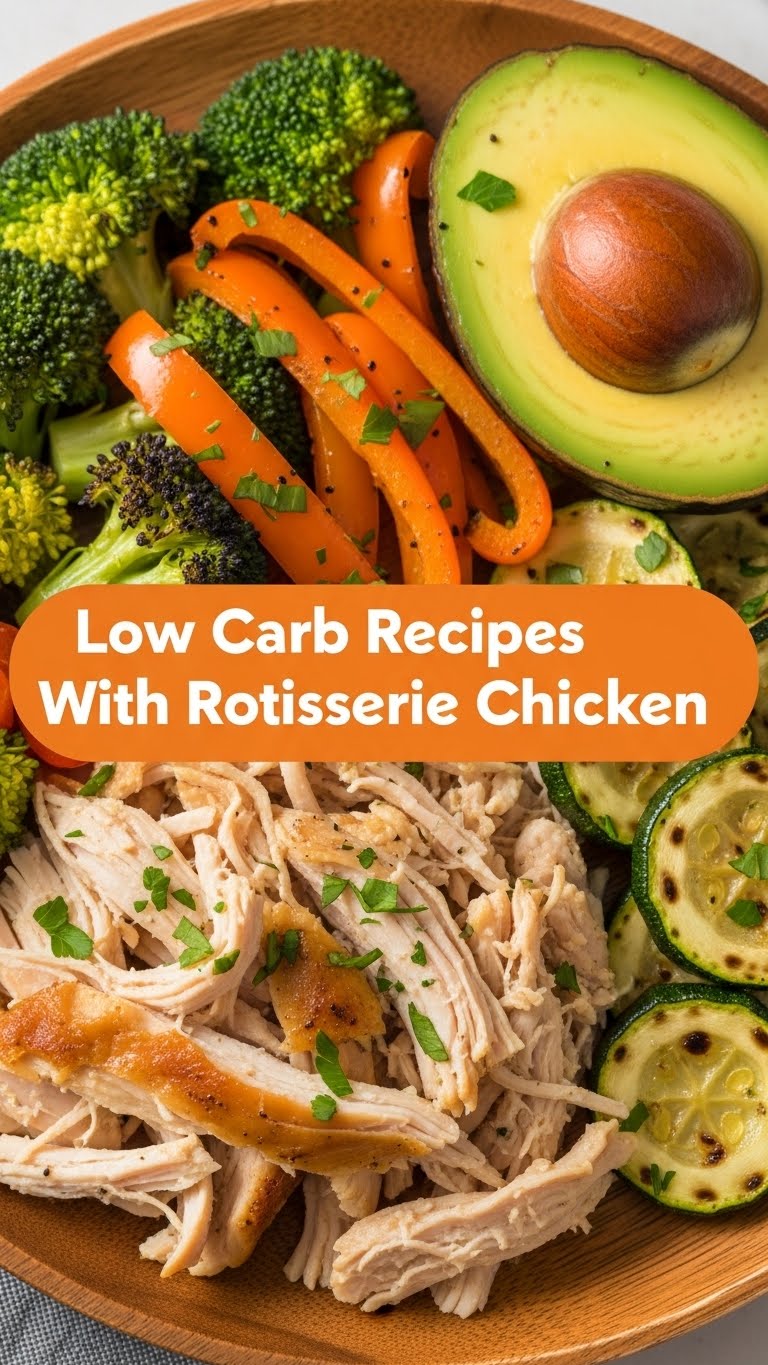 Low Carb Recipes With Rotisserie Chicken