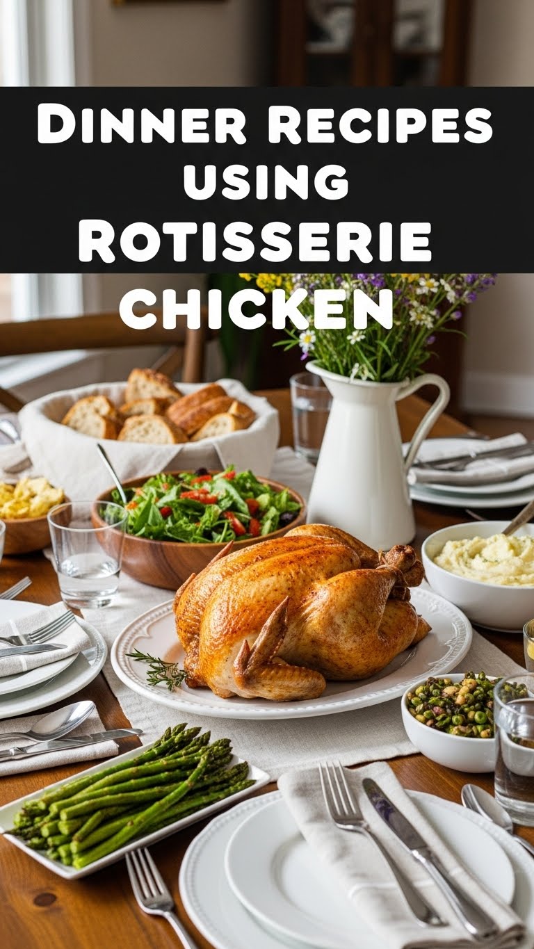 Dinner Recipes Using Rotisserie Chicken
