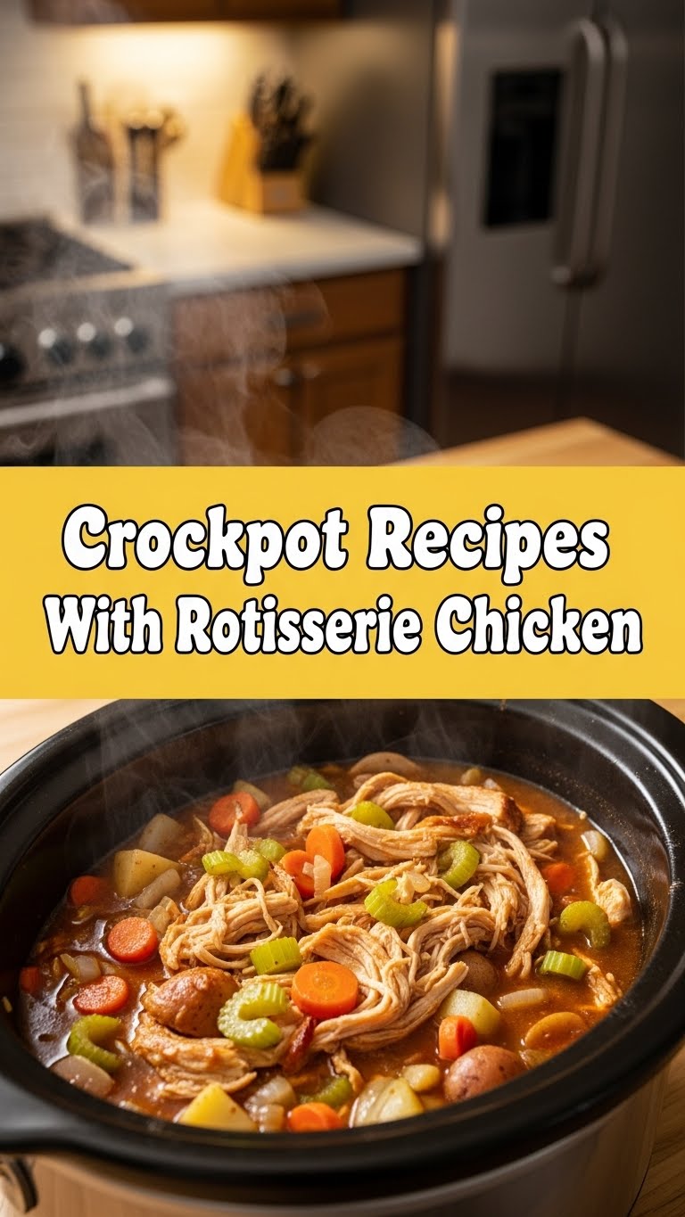 Crockpot Recipes With Rotisserie Chicken