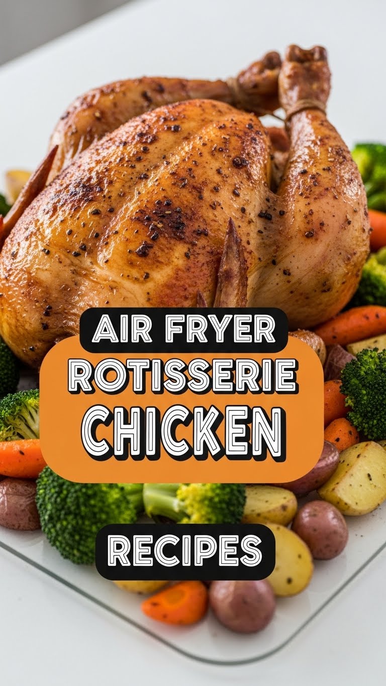 Air Fryer Rotisserie Chicken Recipes