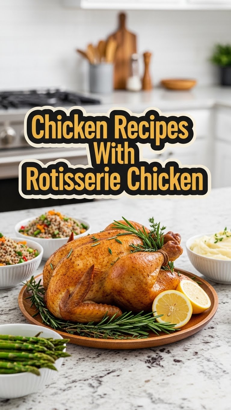 Chicken Recipes With Rotisserie Chicken