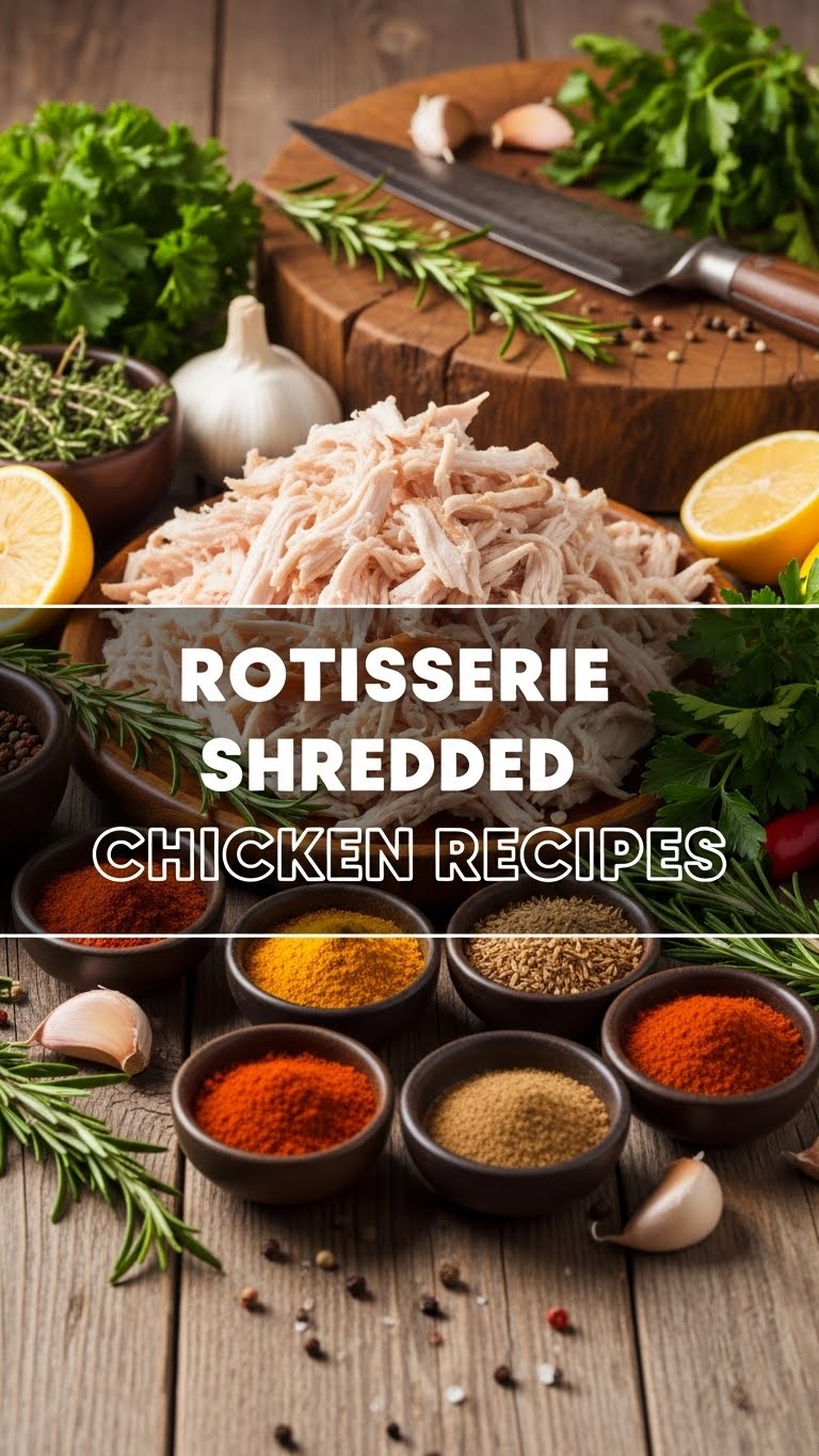 Rotisserie Shredded Chicken Recipes