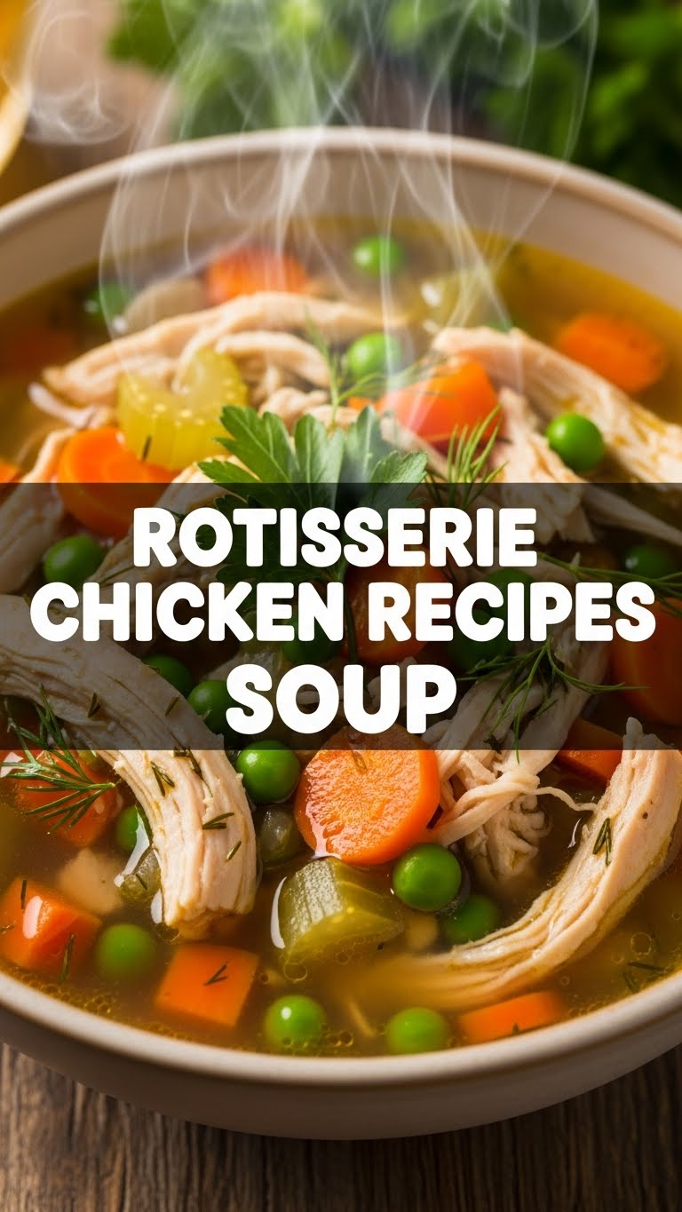 Rotisserie Chicken Recipes Soup