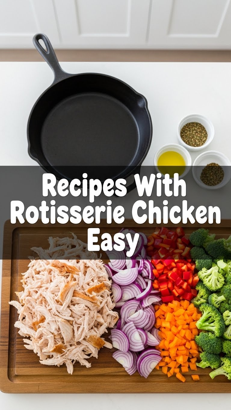 Recipes With Rotisserie Chicken Easy