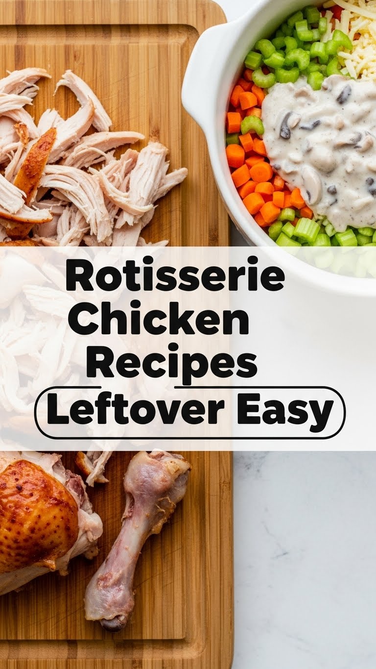 Rotisserie Chicken Recipes Leftover Easy