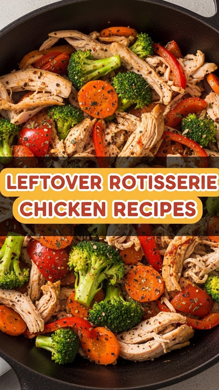 Leftover Rotisserie Chicken Recipes