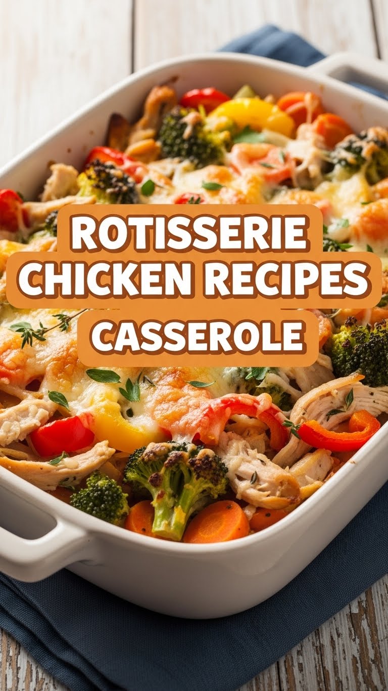 Rotisserie Chicken Recipes Casserole