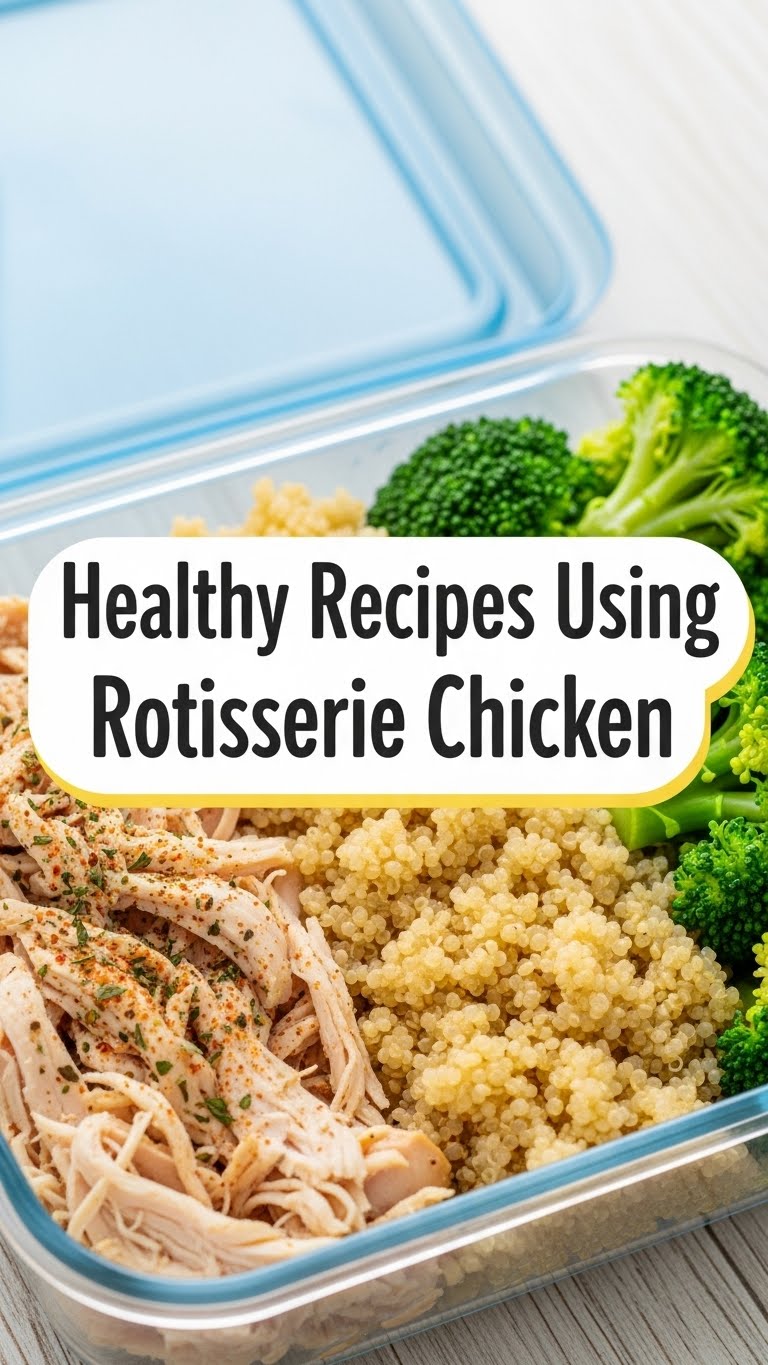 Healthy Recipes Using Rotisserie Chicken