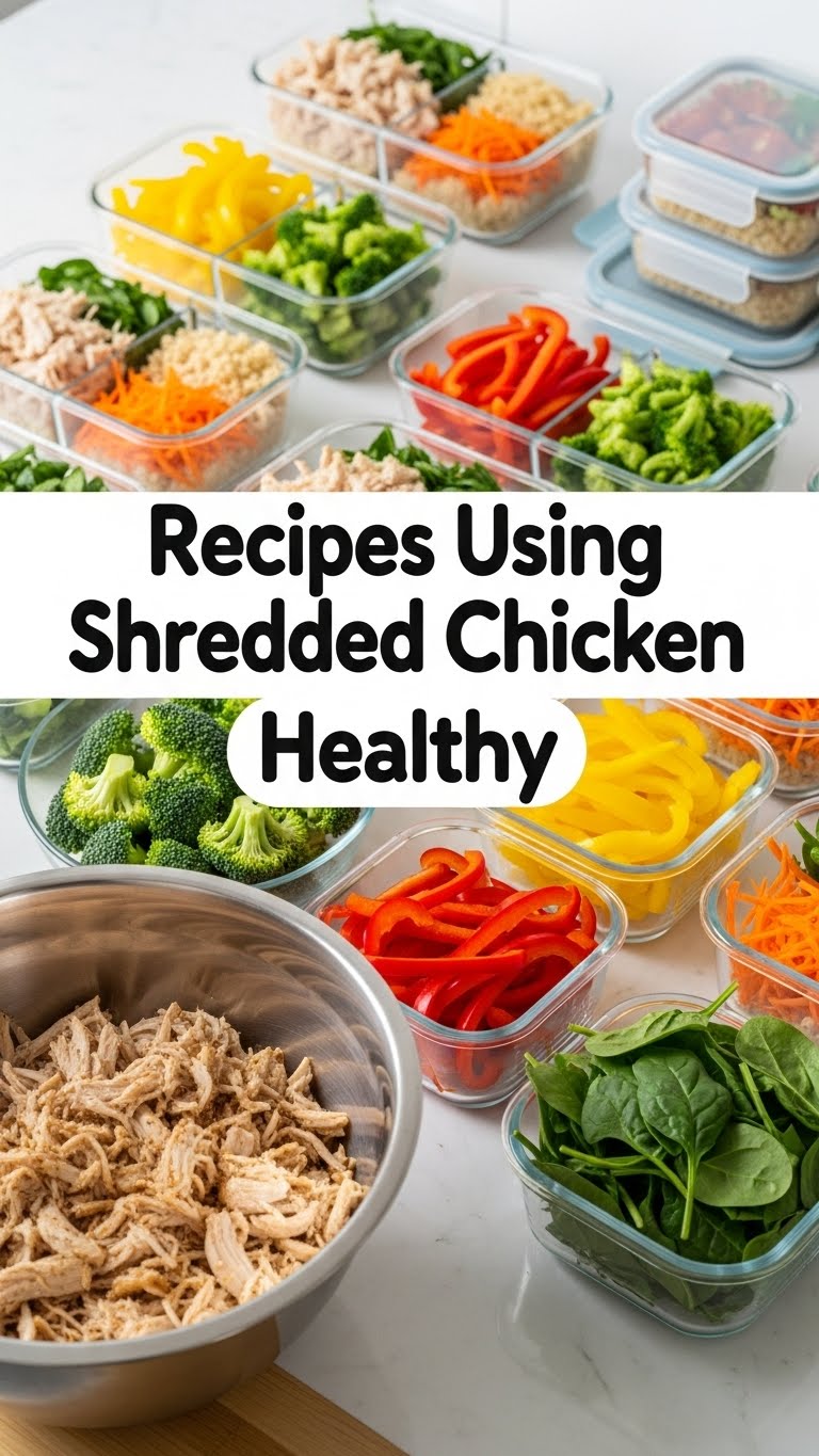 Recipes Using Shredded Chicken Healthy