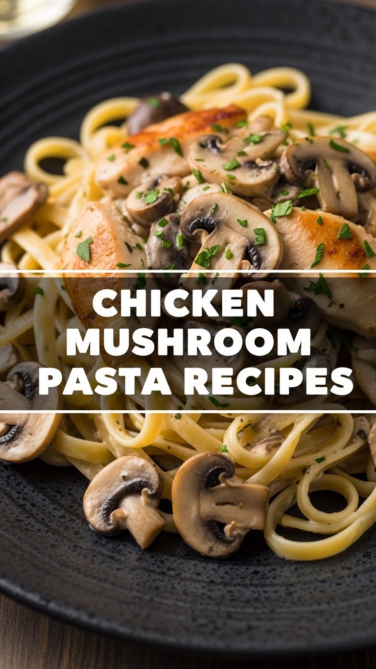Chicken Mushroom Pasta Recipes