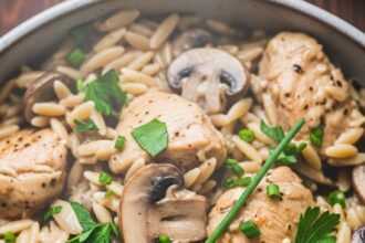 Chicken And Mushroom Orzo Recipes