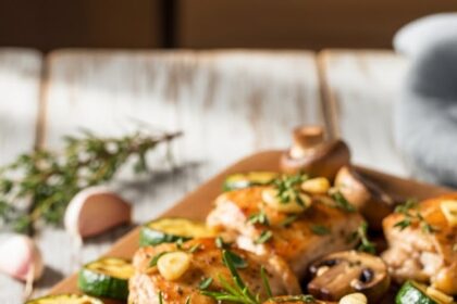 Chicken Zucchini And Mushroom Recipes