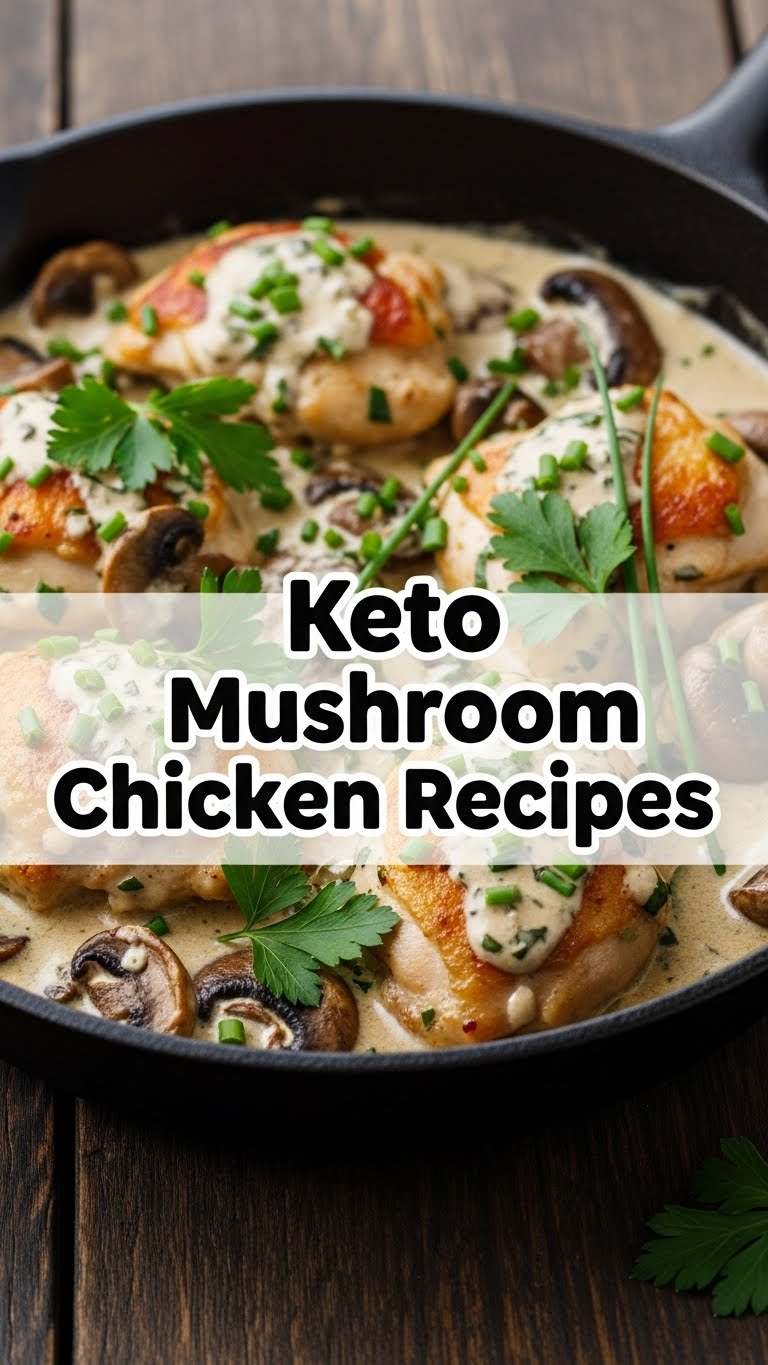 Keto Mushroom Chicken Recipes