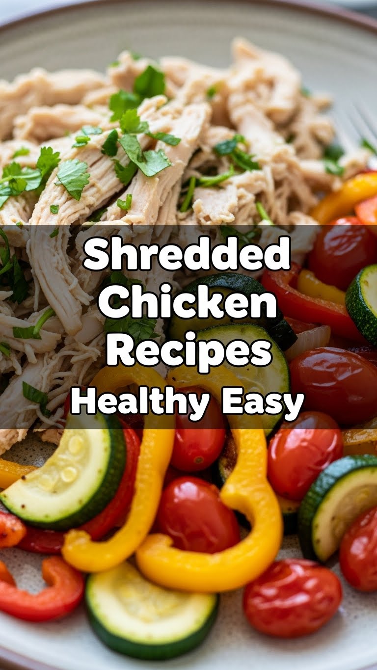 Shredded Chicken Recipes Healthy Easy