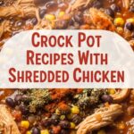 Crock Pot Recipes With Shredded Chicken