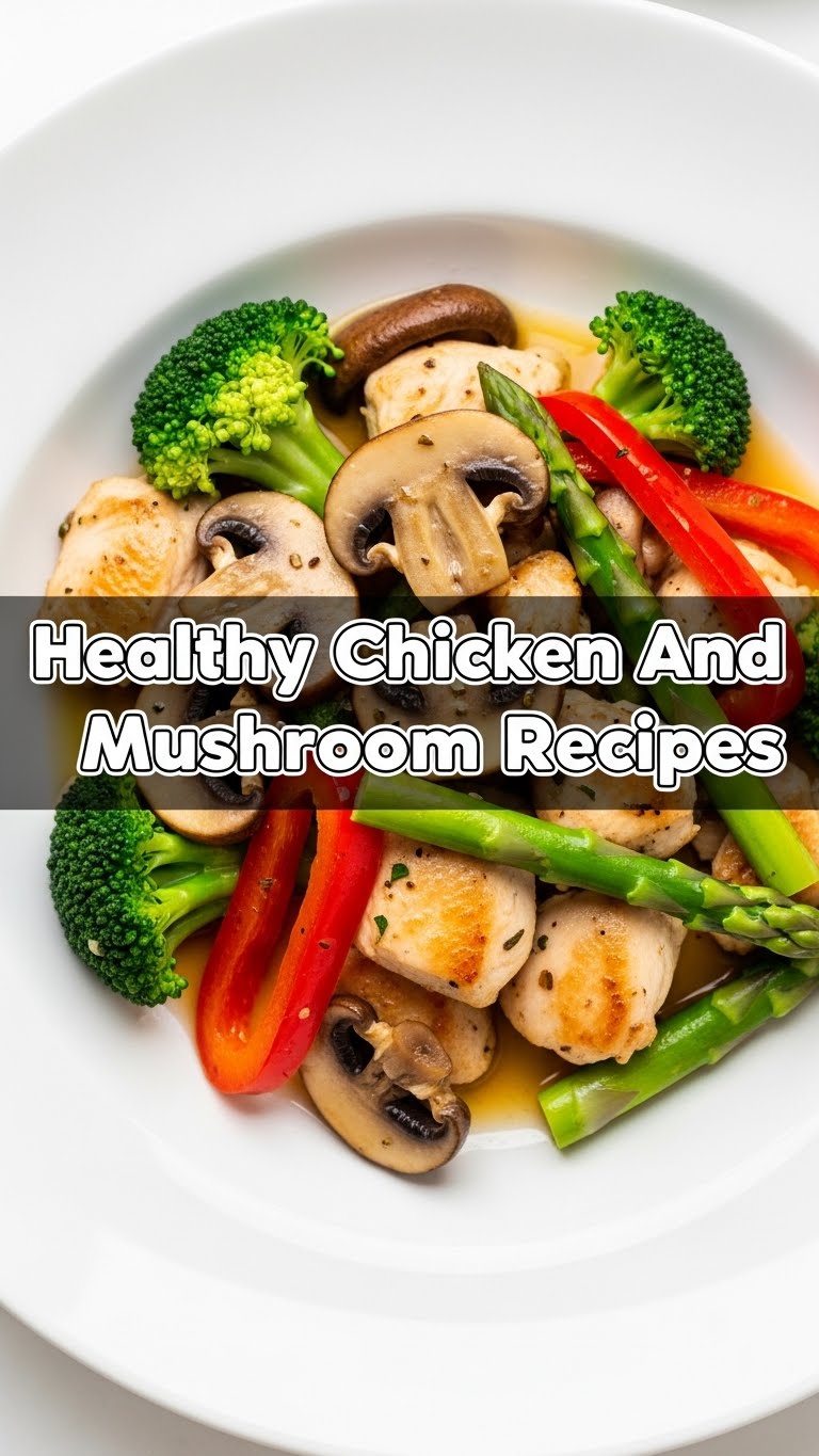 Healthy Chicken And Mushroom Recipes