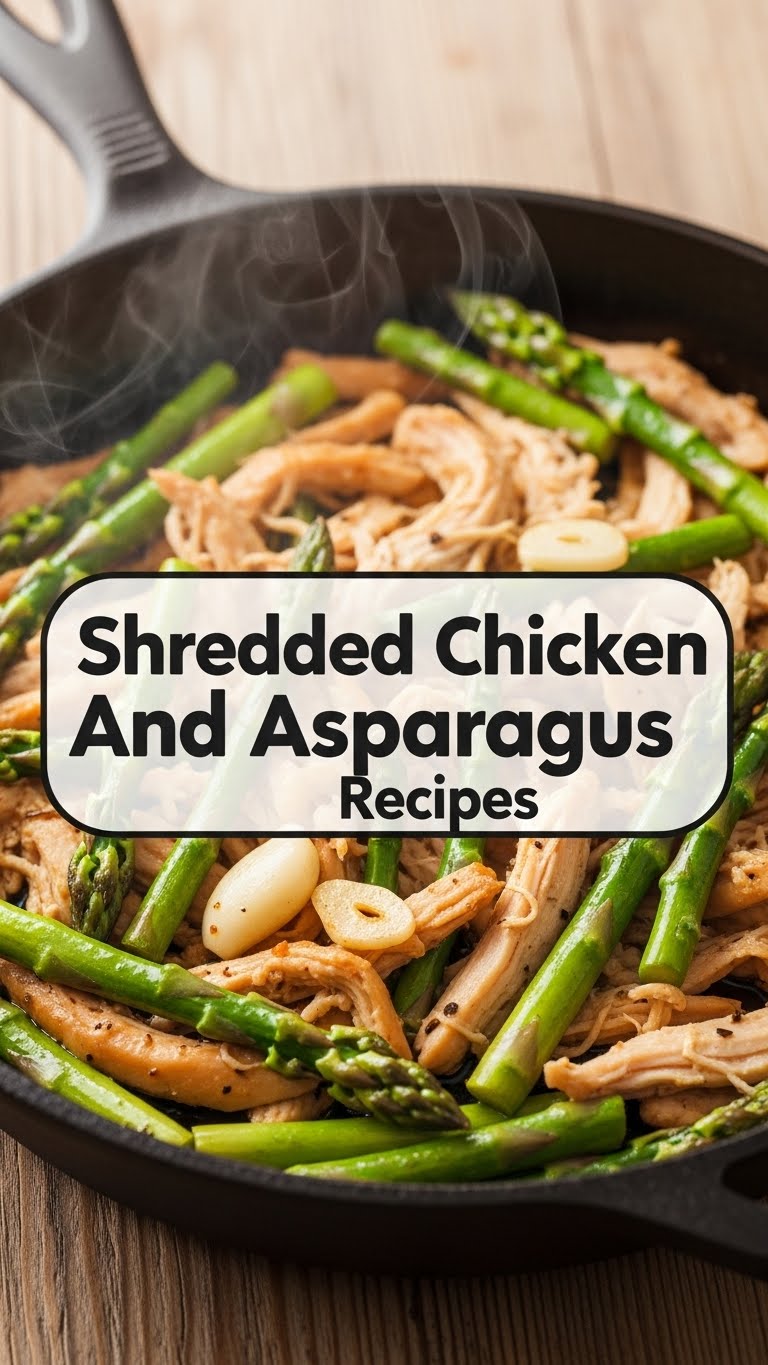 Shredded Chicken And Asparagus Recipes