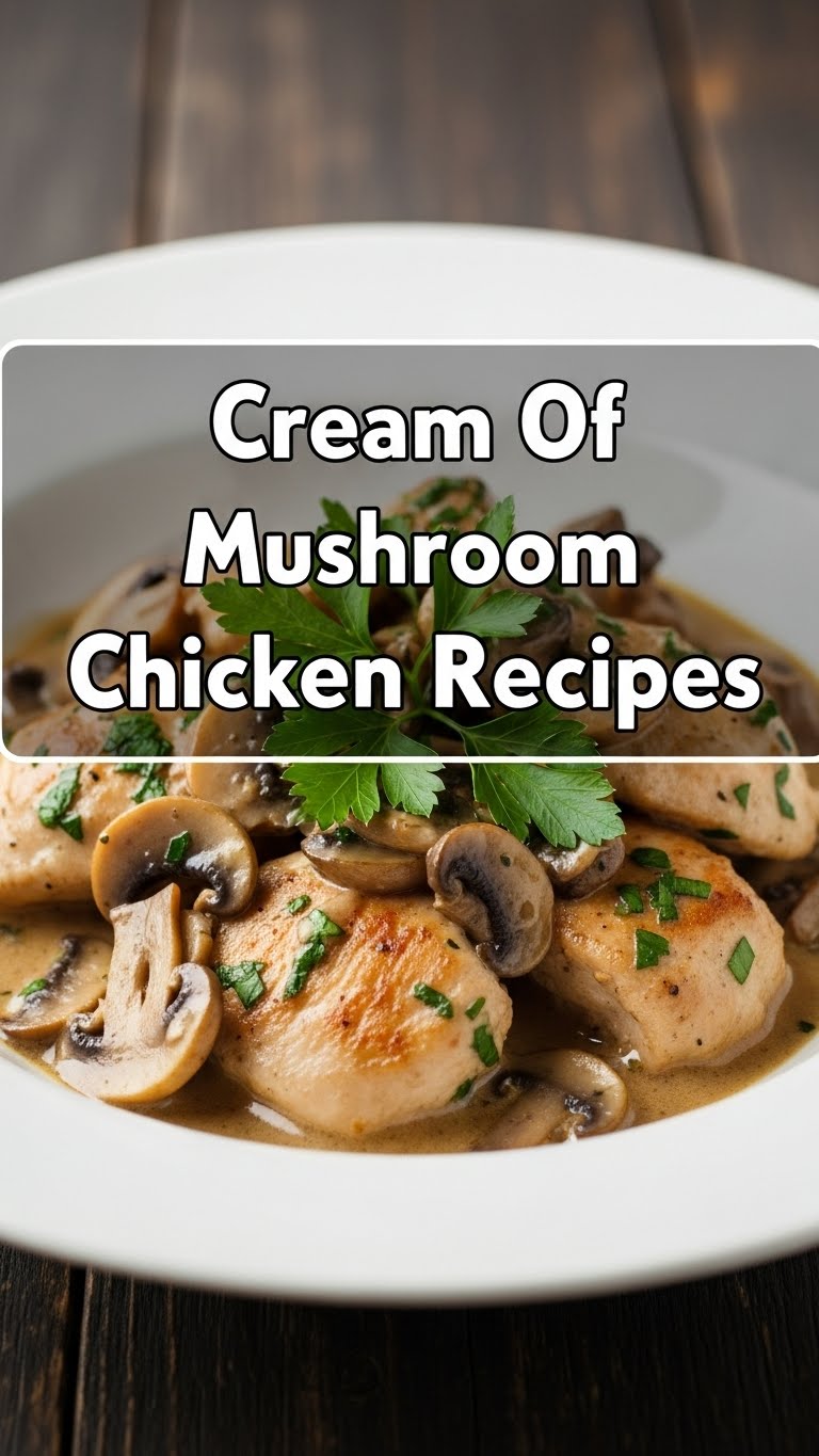 Cream Of Mushroom Chicken Recipes