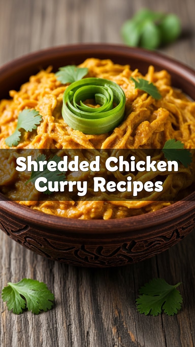 Shredded Chicken Curry Recipes