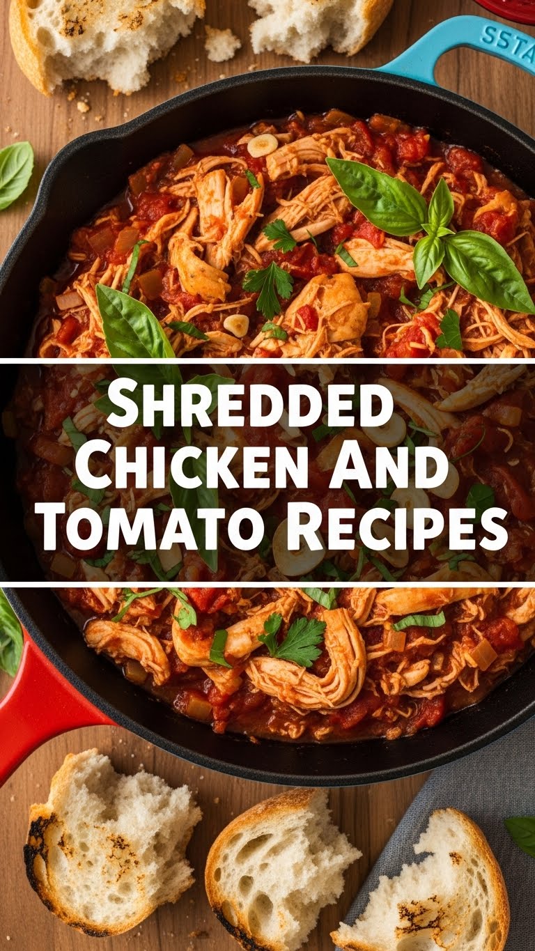Shredded Chicken And Tomato Recipes