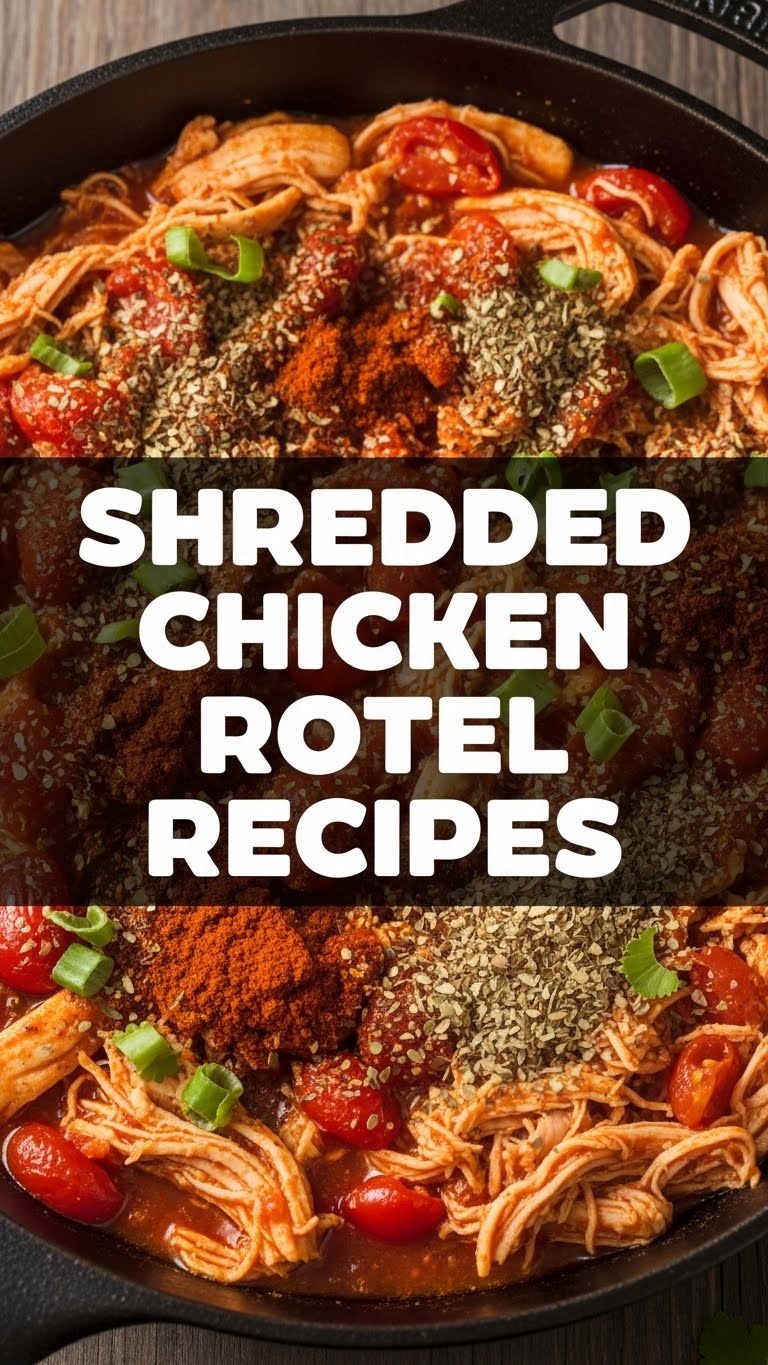 Shredded Chicken Rotel Recipes
