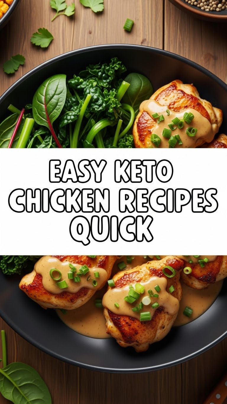 Easy Keto Chicken Recipes Quick