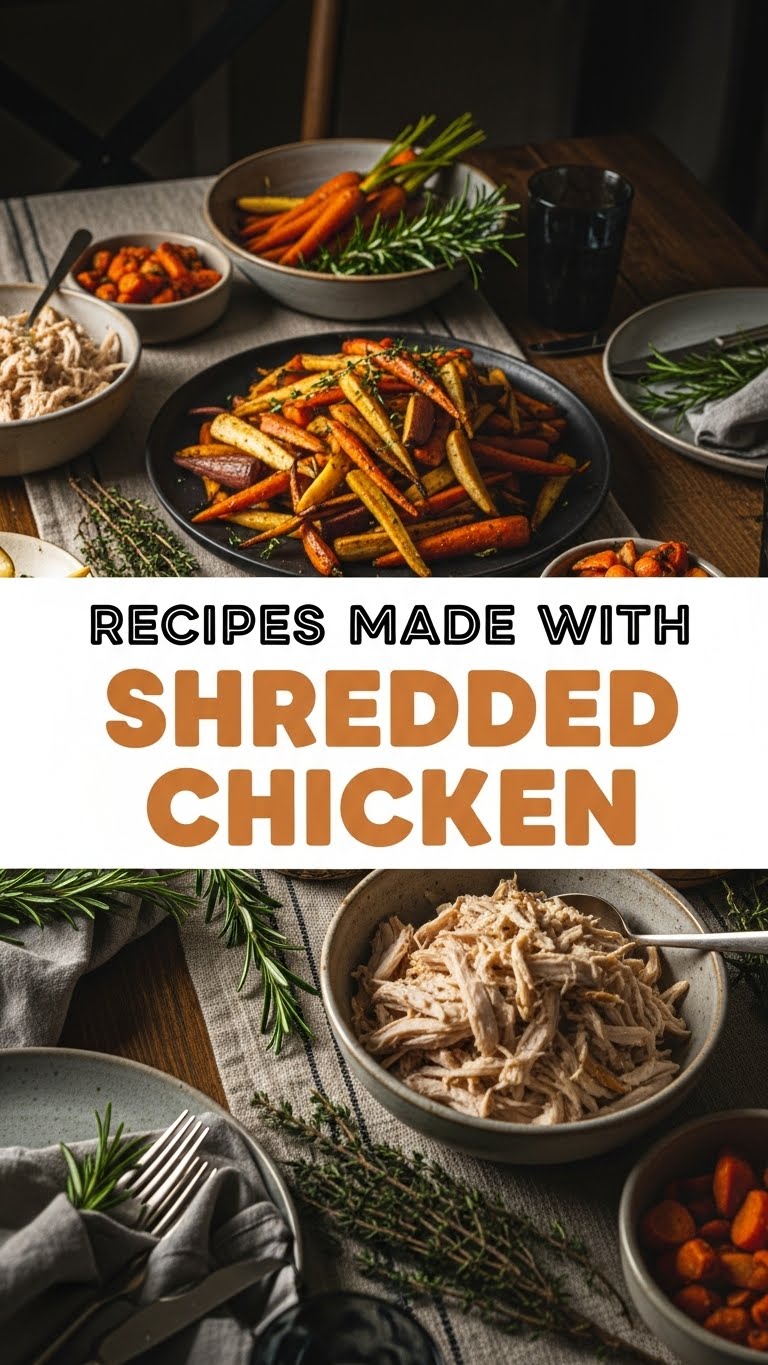 Recipes Made With Shredded Chicken