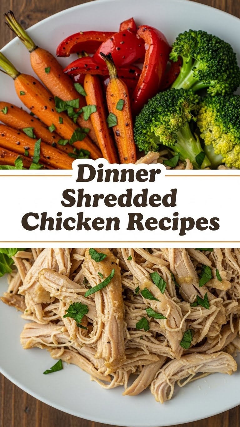 Dinner Shredded Chicken Recipes