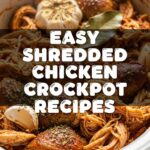 Easy Shredded Chicken Crockpot Recipes