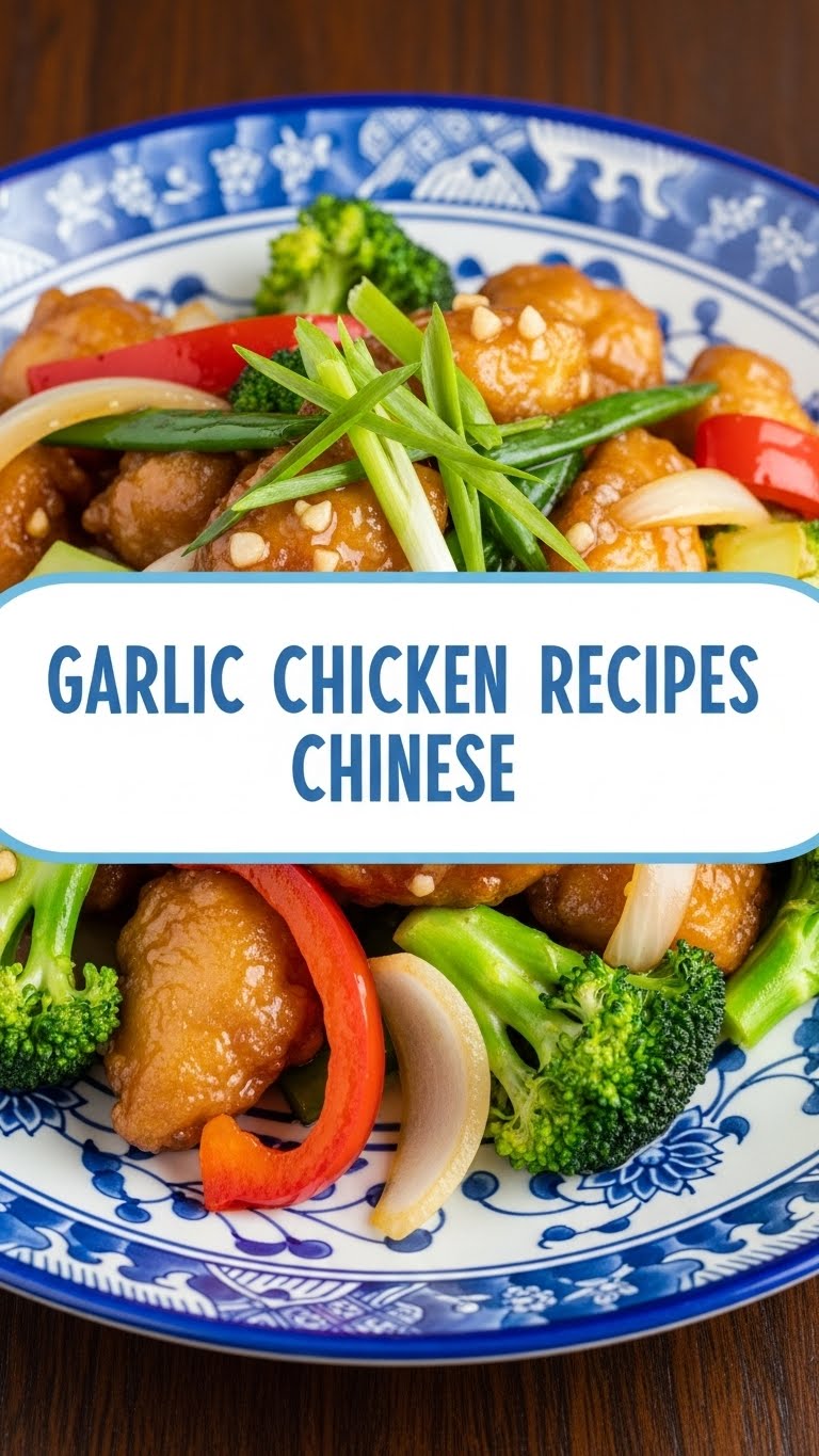 Garlic Chicken Recipes Chinese