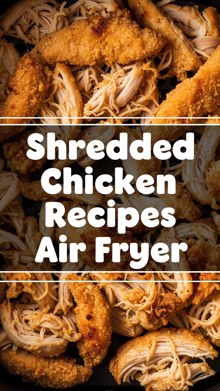 Shredded Chicken Recipes Air Fryer