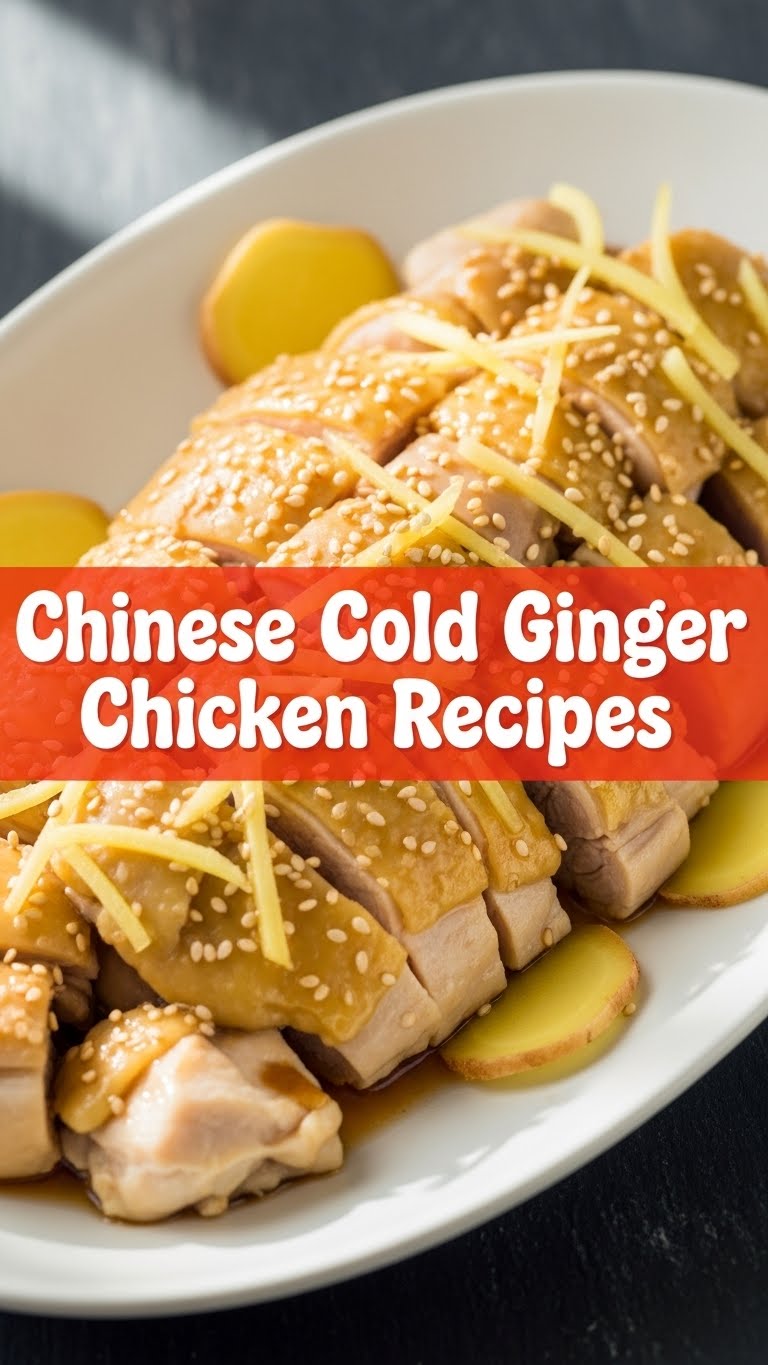 Chinese Cold Ginger Chicken Recipes