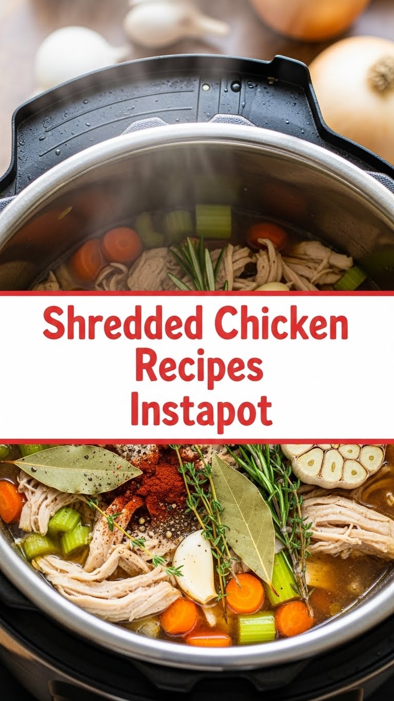 Shredded Chicken Recipes Instapot