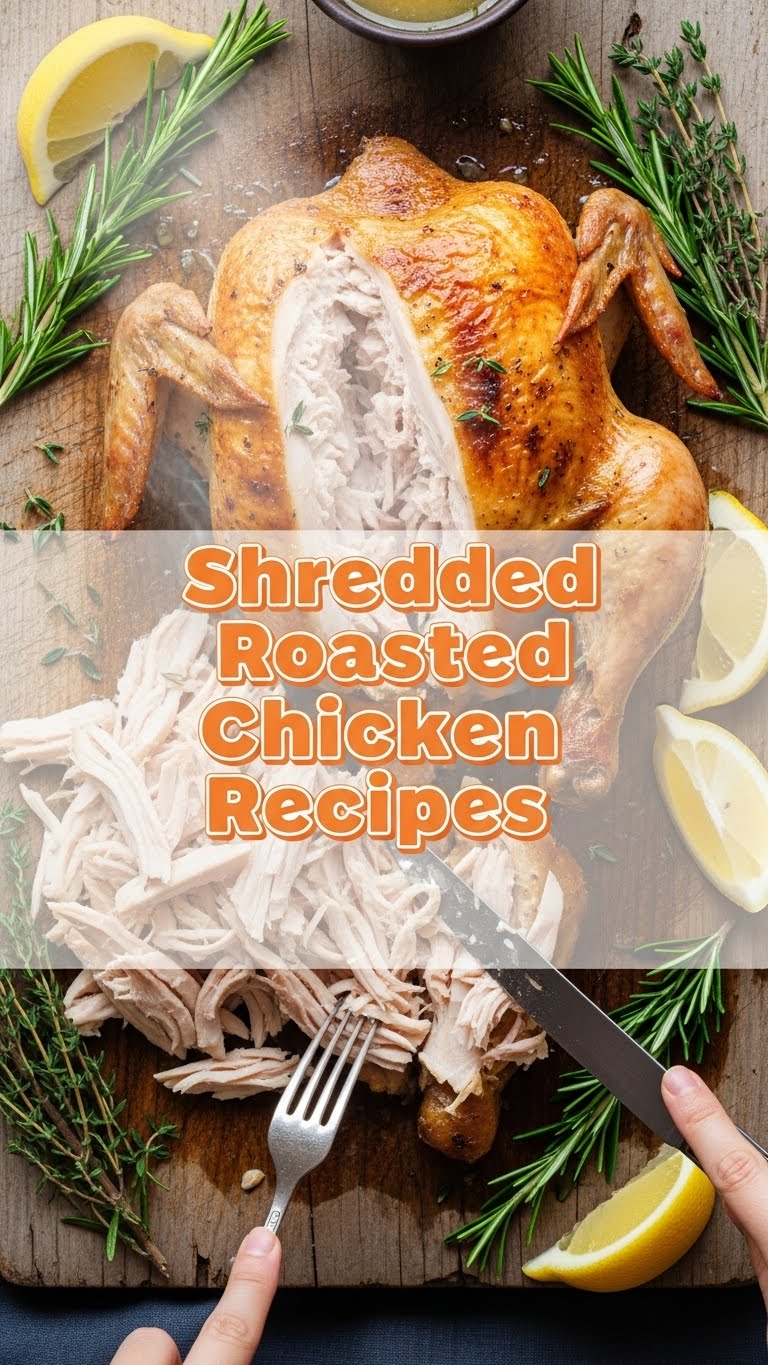 Shredded Roasted Chicken Recipes