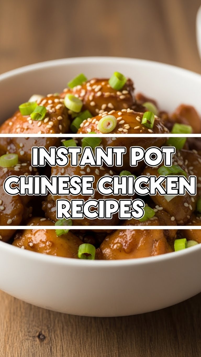 Instant Pot Chinese Chicken Recipes