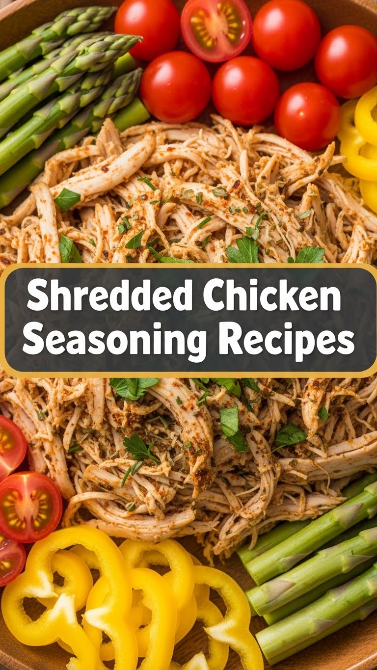Shredded Chicken Seasoning Recipes