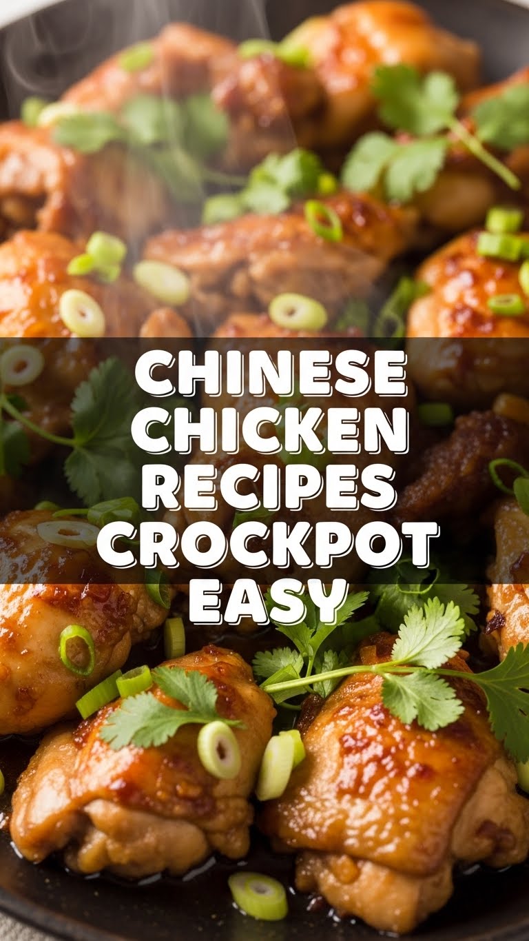 Chinese Chicken Recipes Crockpot Easy